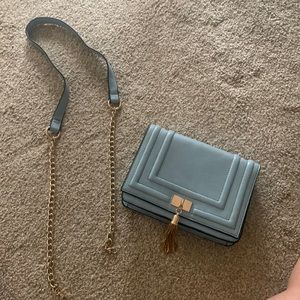 Melie Bianco Blue Purse